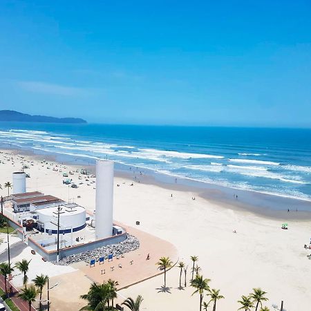 Apto C Vista Incrivel Para O Mar, Praia Grande Sp Zewnętrze zdjęcie